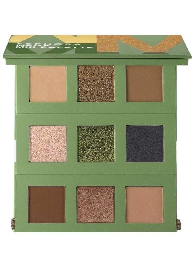 SEPHORA COLLECTION Mega Mix Eyeshadow Palette Wild Khaki Nude 7.3g