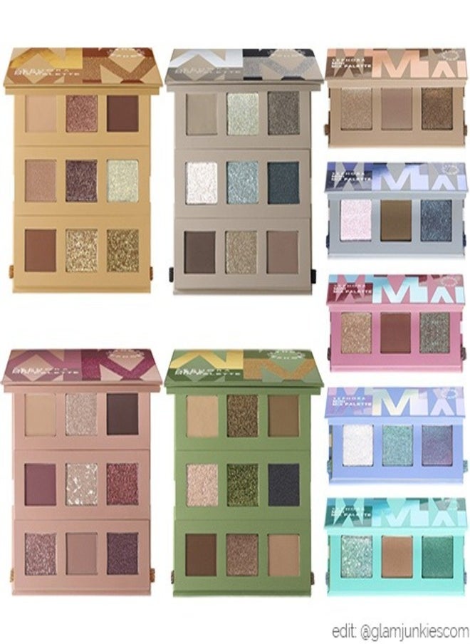 SEPHORA COLLECTION Mega Mix Eyeshadow Palette Wild Khaki Nude 7.3g