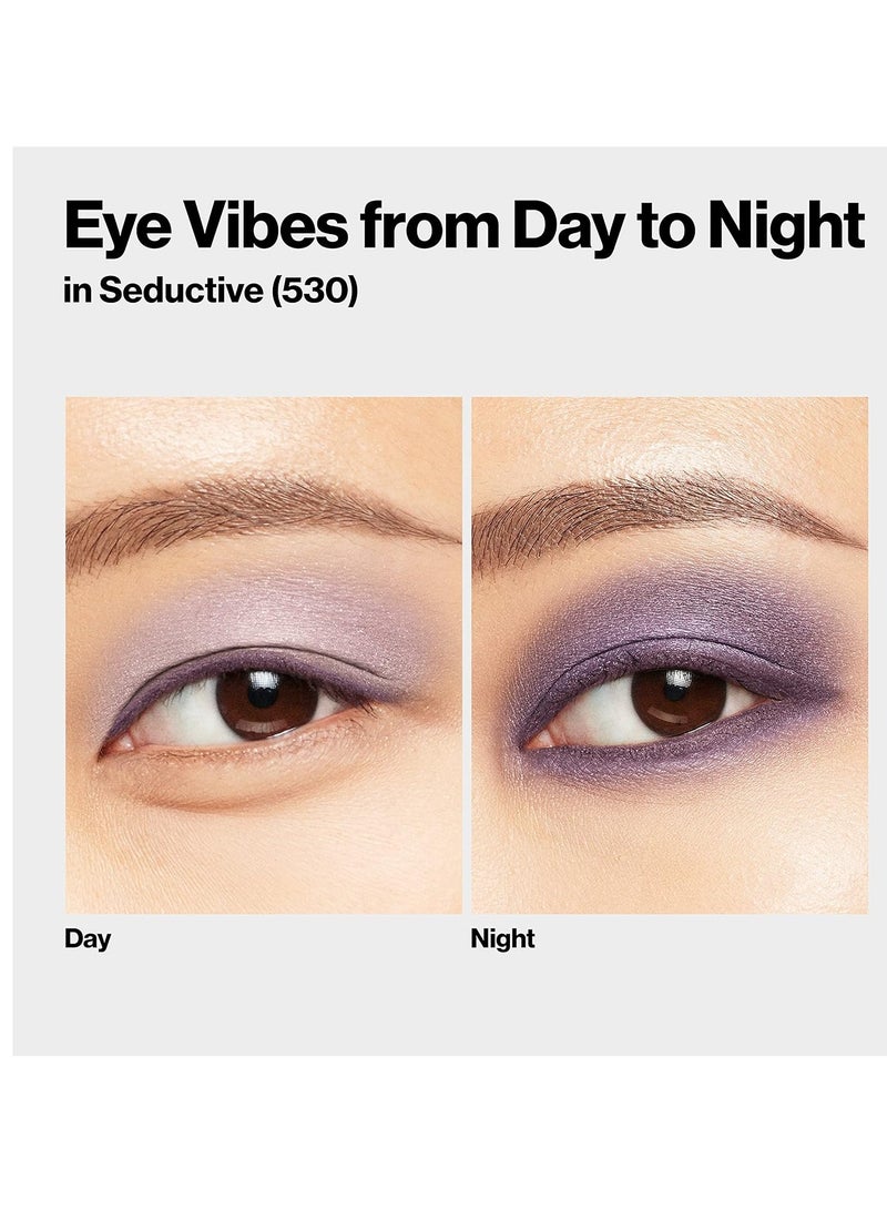 Revlon ColorStay Day to Night Eyeshadow Quad, Longwear Shadow Palette with Transitional Shades and Buttery Soft Feel, Crease & Smudge Proof 16 Oz 530 Seductive