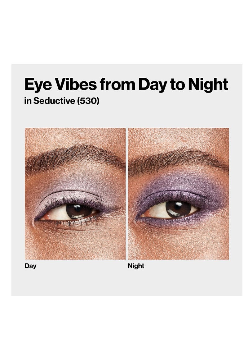 Revlon ColorStay Day to Night Eyeshadow Quad, Longwear Shadow Palette with Transitional Shades and Buttery Soft Feel, Crease & Smudge Proof 16 Oz 530 Seductive