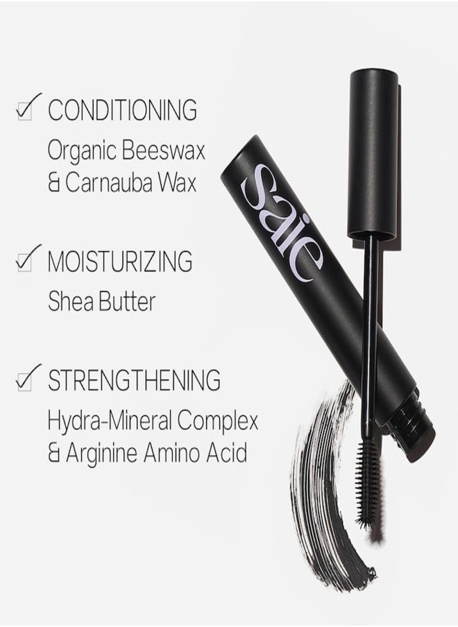 SAIE Mascara 101 - Lengthening & Lifting Mascara , Brown 10g