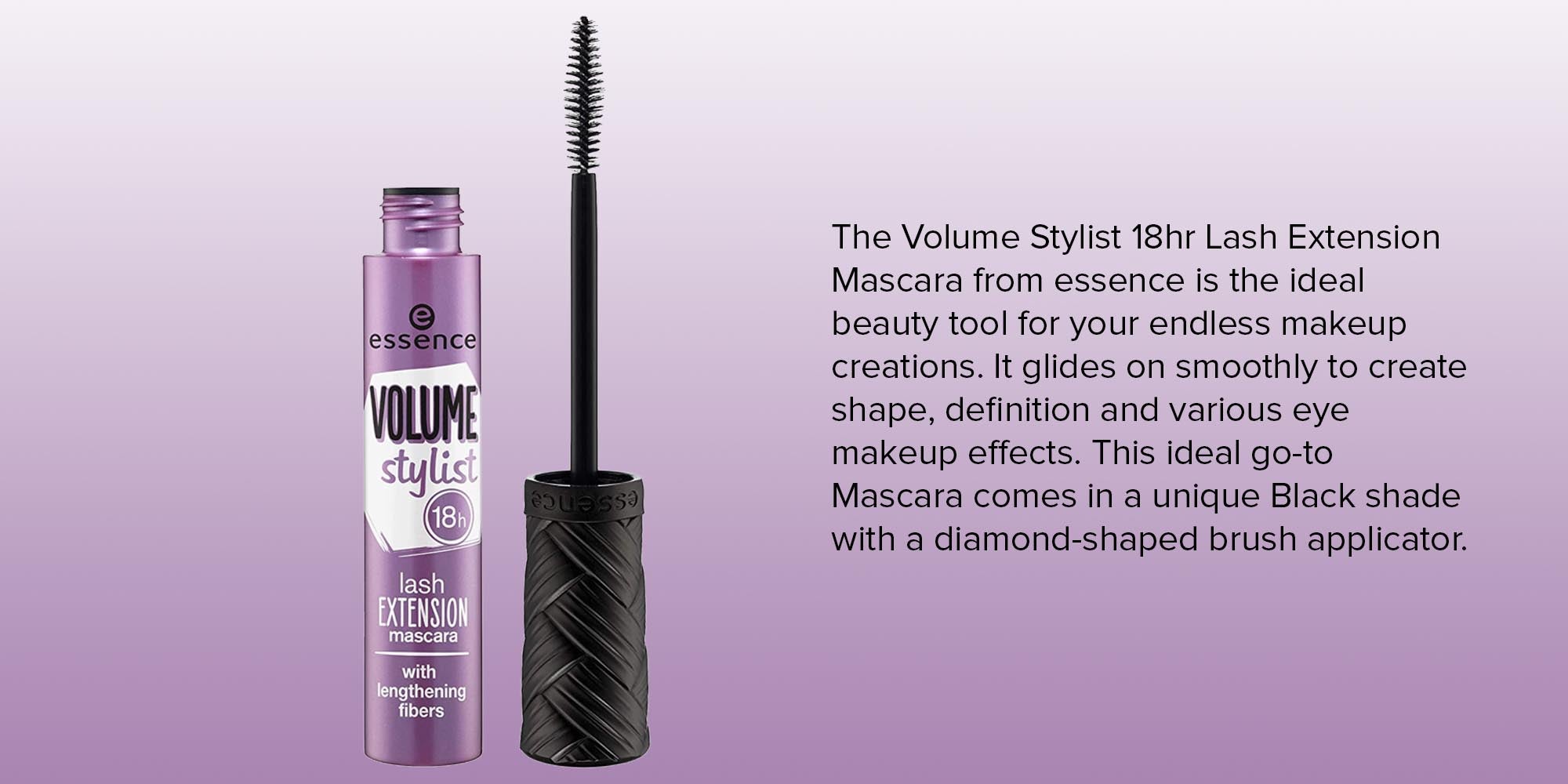 Volume Stylist Lash Extension Mascara Black