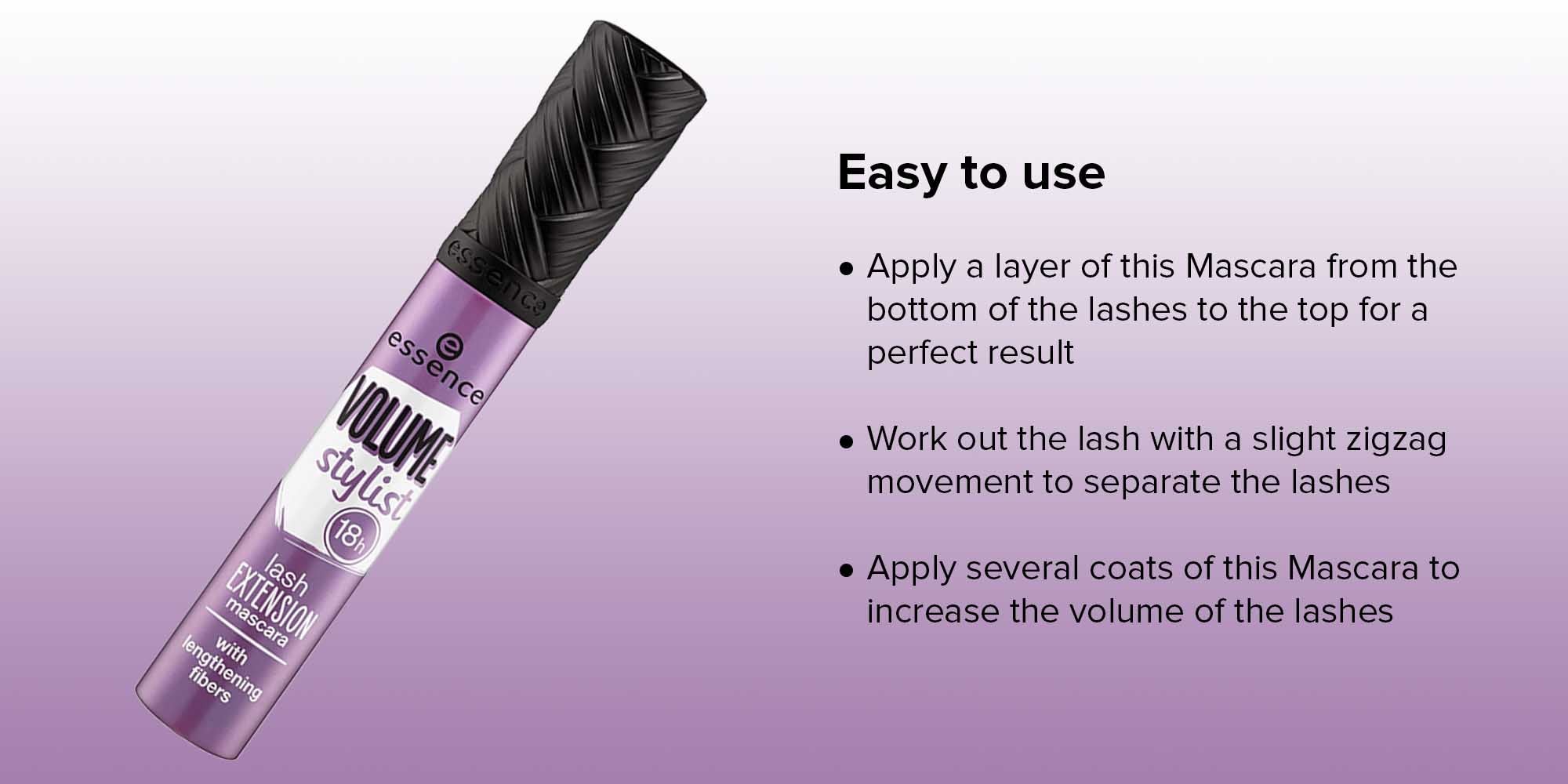 Volume Stylist Lash Extension Mascara Black