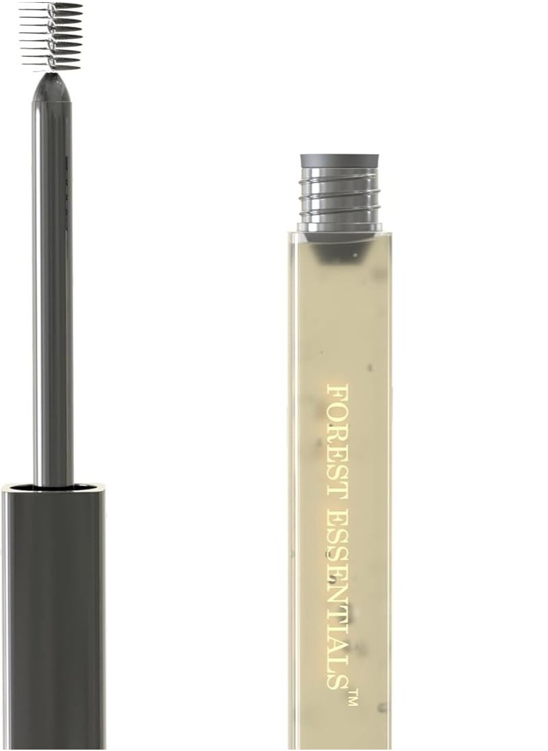 Forest Essentials Nayantara Clear Lash & Brow Serum | Naturally Fuller Eye Lashes & Eye Brows Hair Growth Serum | Organic & Natural Makeup | 8.5 ml