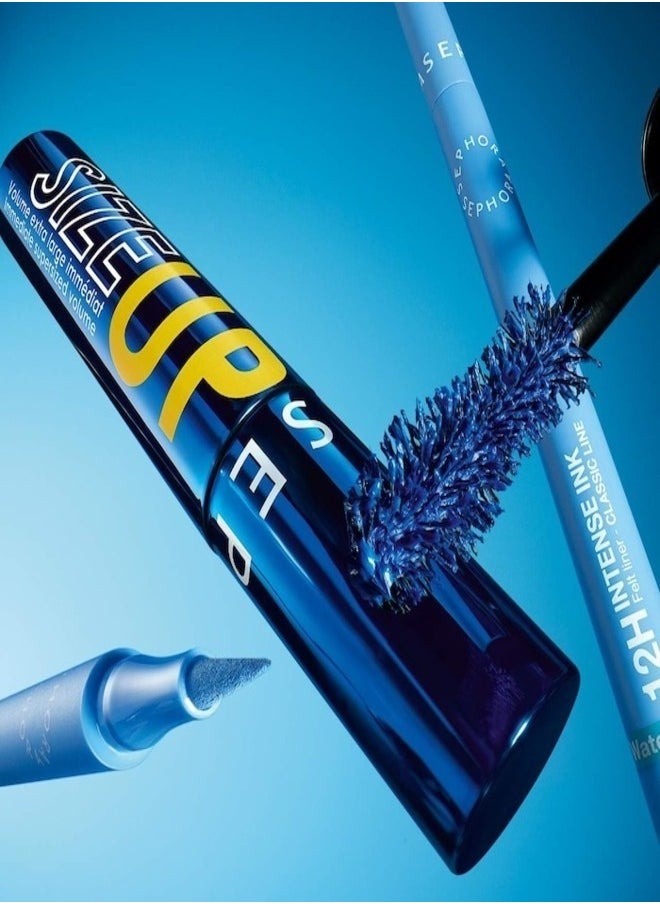 SEPHORA COLLECTION 12h Intense Ink Classic Line - Precise, Intense Felt-Tip Eyeliner 05 Baby Blue 1ml