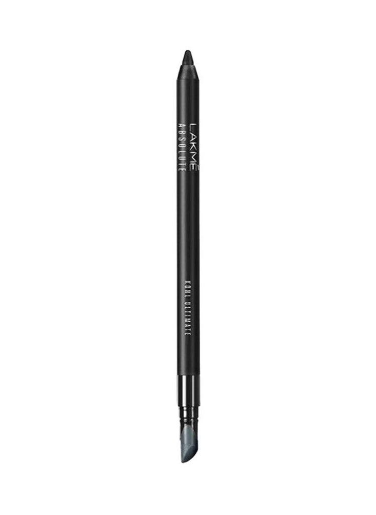 LAKMÉ Absolute Ultimate Opaque Kohl Kajal Pencil, Black, Water Resistant, Lasts Upto 16 Hrs, 1.2 G