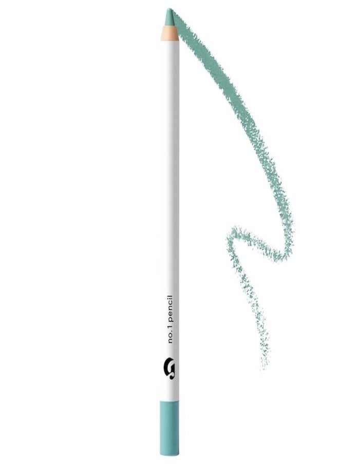 GLOSSIER No. 1 Pencil Creamy Long-Wearing Eyeliner, Patina - light gray-blue 1.2g - Smooth, Long-Lasting Definition