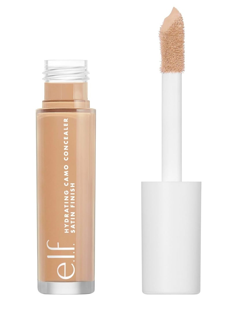 Hydrating Camo Concealer, Lightweight, Full Coverage, Long Lasting, Conceals, Corrects, Covers, Hydrates, Highlights, Medium Golden, Satin Finish, 25 Shades, All-Day Wear, 0.20 Fl Oz