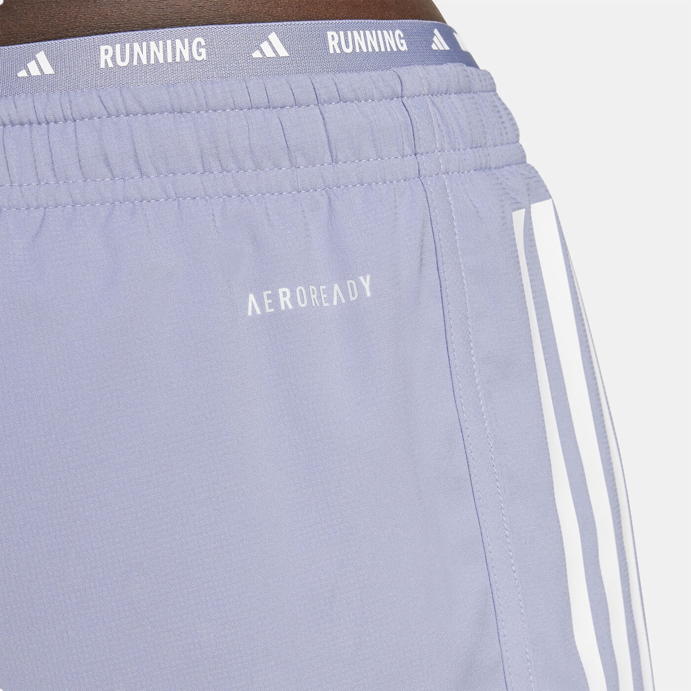 Men's Own the Run 3-Stripes 2-in-1 Shorts