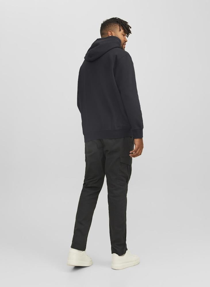 Plus Size Graphic Print Pull Over Hoodie