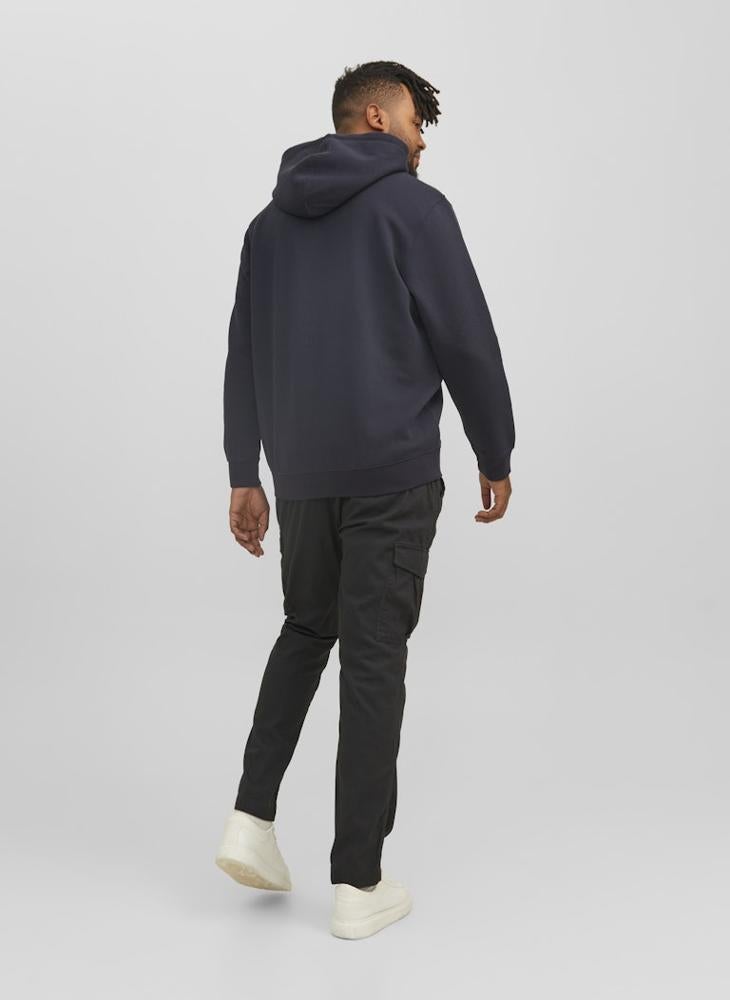 Plus Size Graphic Print Pull Over Hoodie