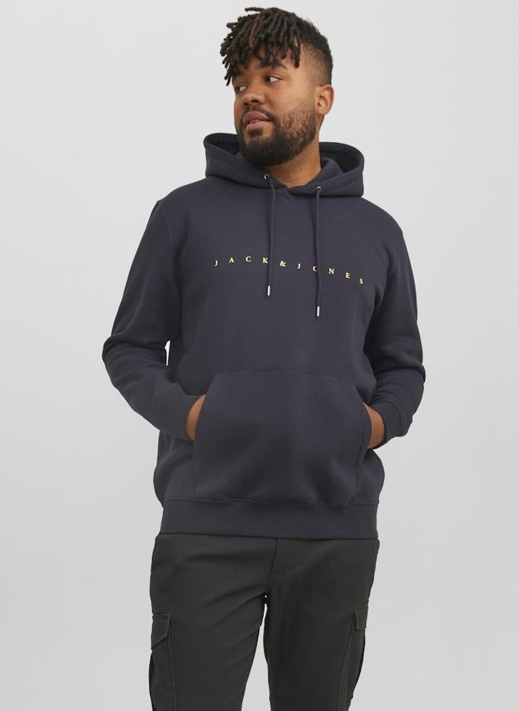 Plus Size Graphic Print Pull Over Hoodie