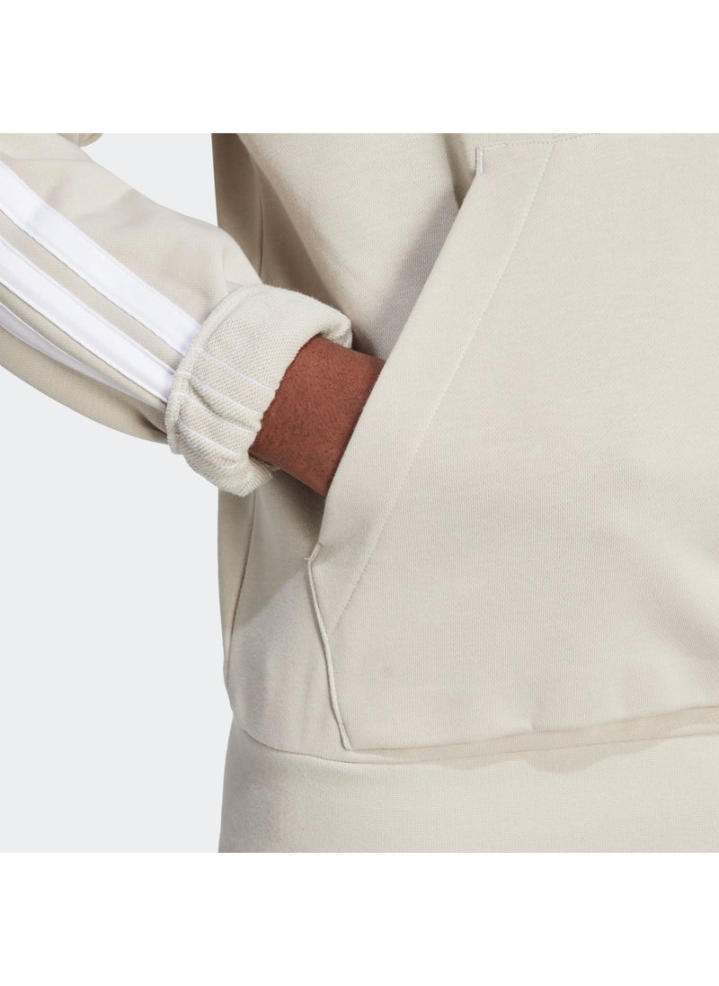 Essentials 3 Stripes French Terry Hoodie