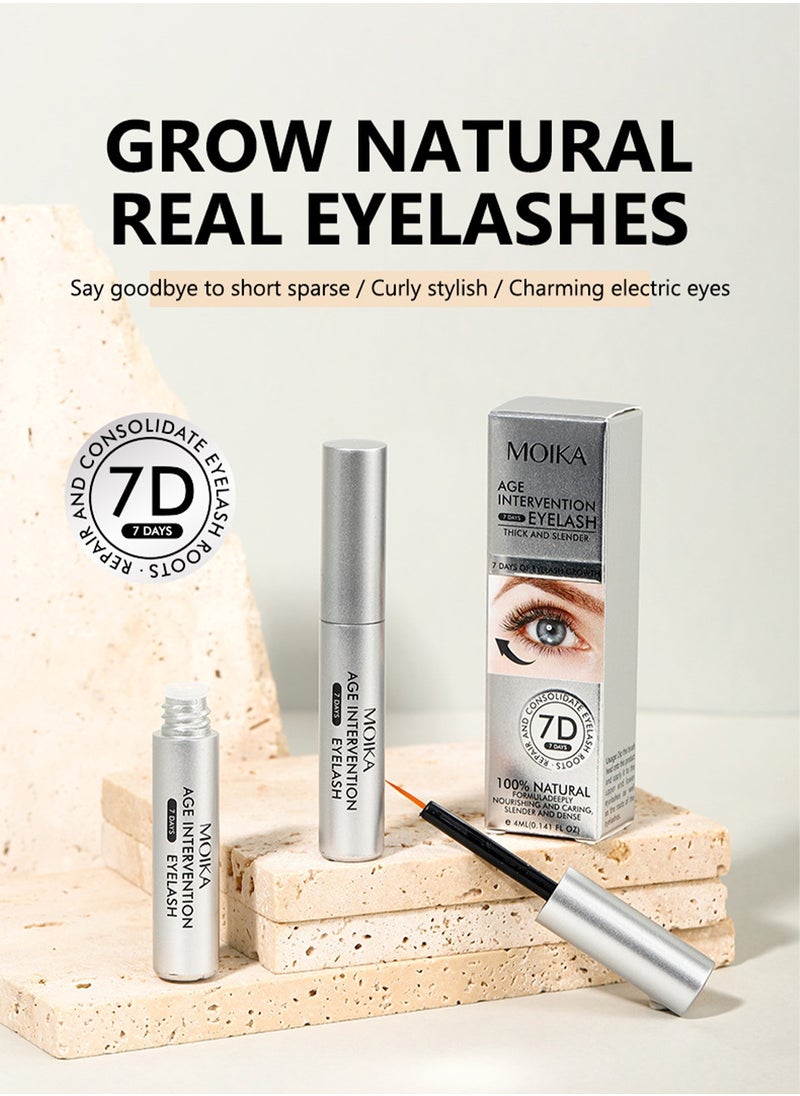 Advanced Eyelash Growth Serum for Lashes & Brows: Premium Lash Enhancer for Natural Thicker and Longer Lashes – Booster for Enhanced Eyelash Thickness 3ml