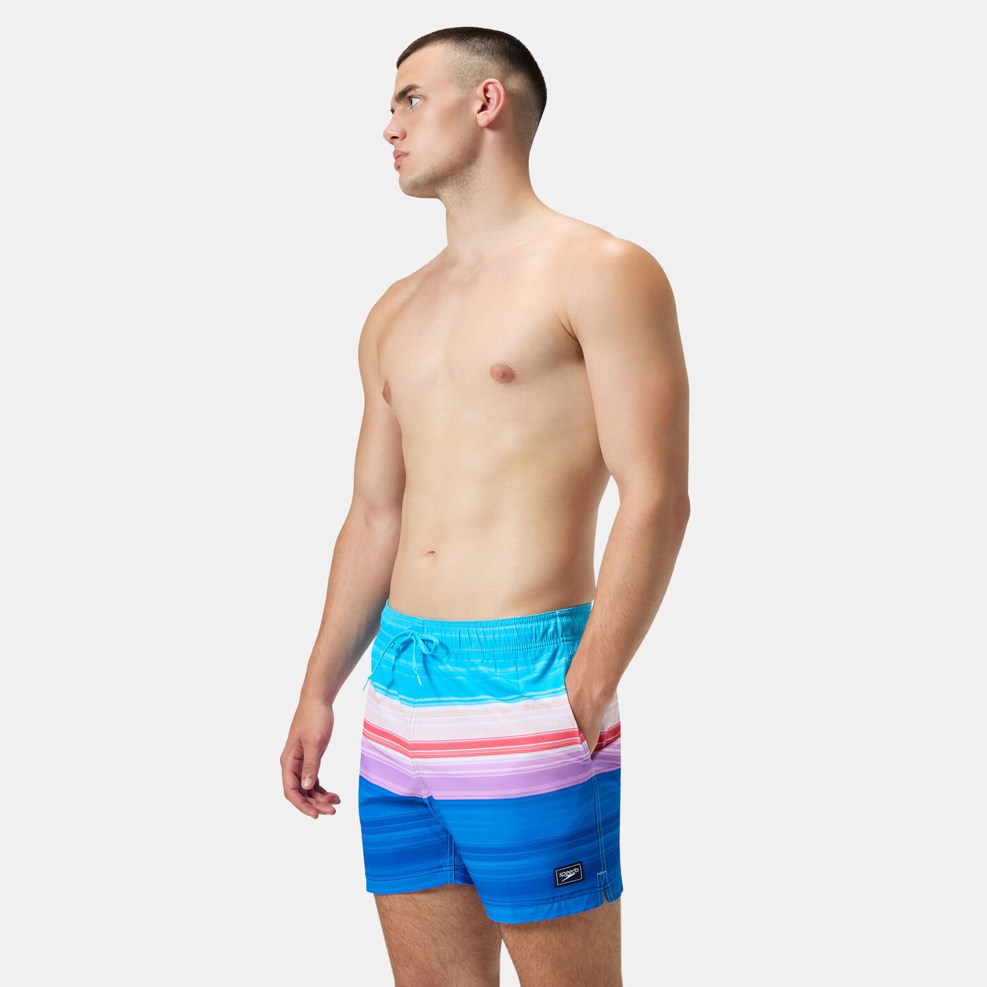 Men's Printed Redondo Edge Swimming Shorts