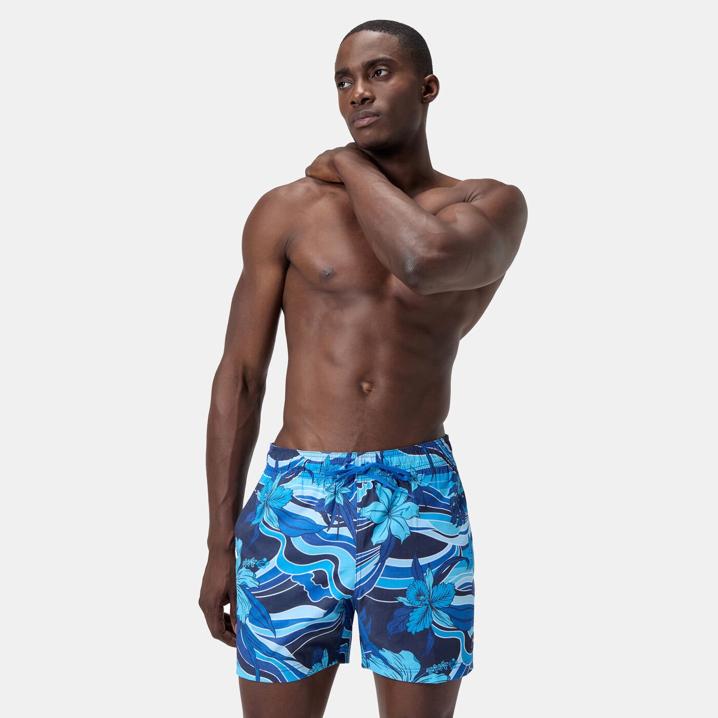 Men's Printed Redondo Edge Swimming Shorts