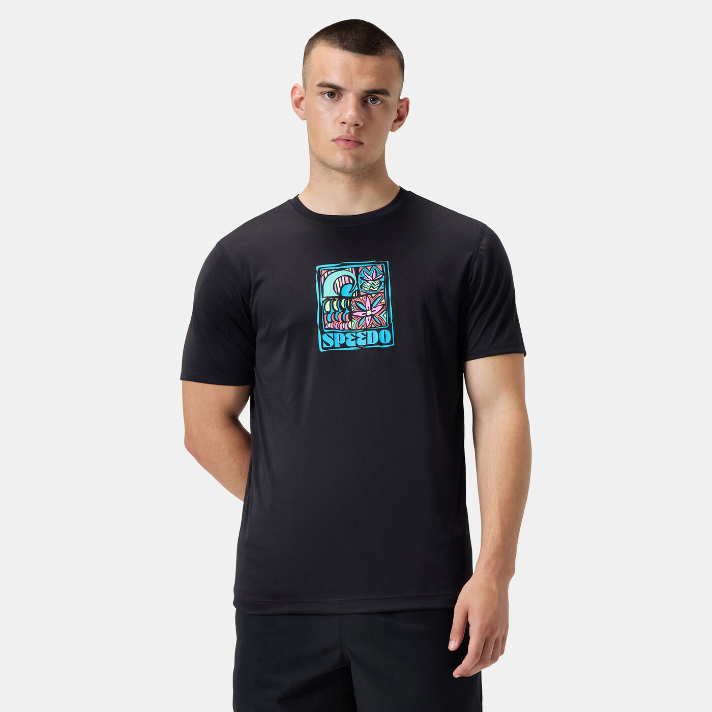 Men's Graphic Swimming T-Shirt