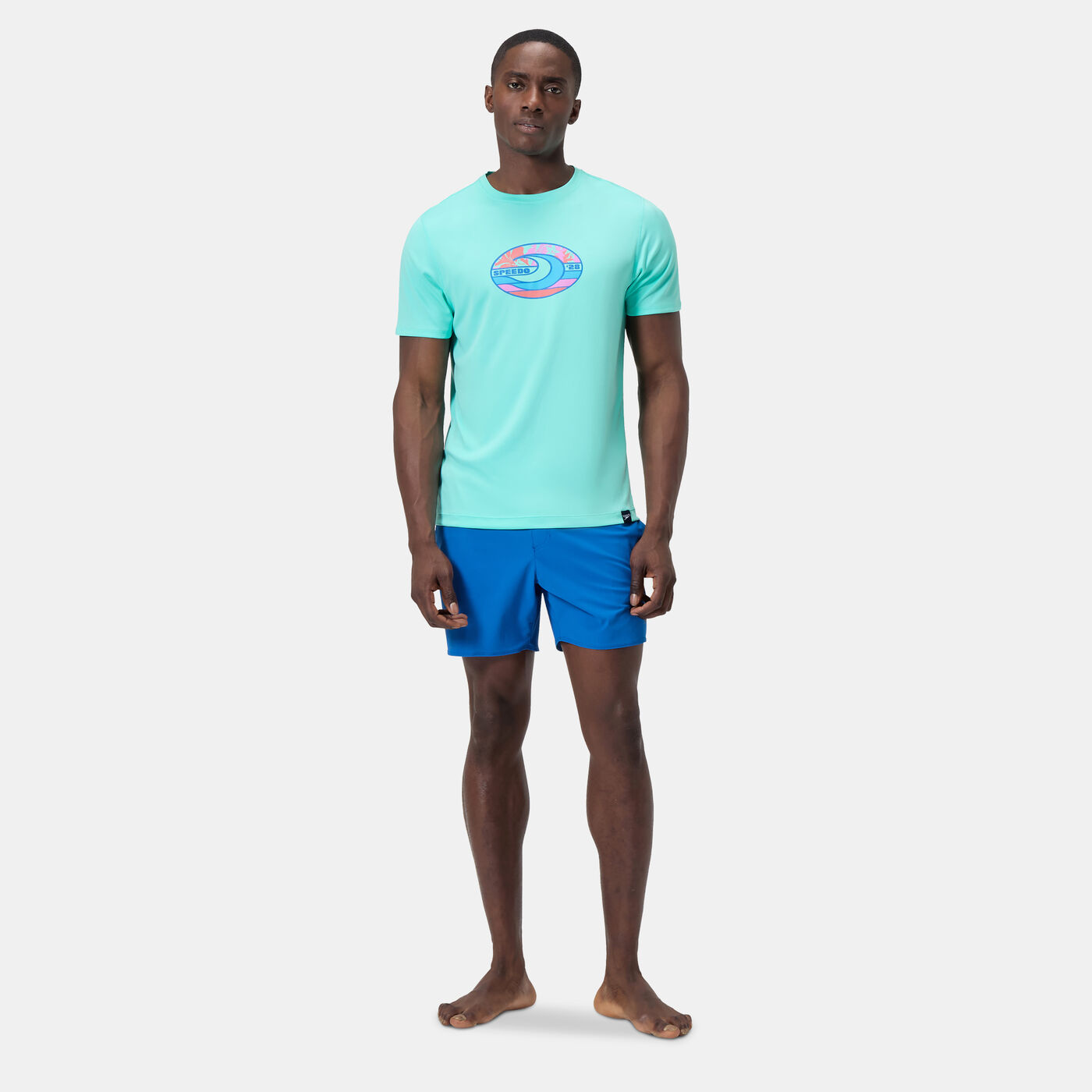 Men's Graphic Swimming T-Shirt