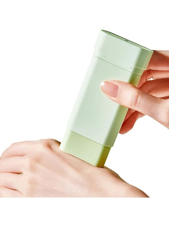 Cica Cooling Sun Stick SPF50+ ，Fermented Cica Complex, Cooling Sun Stick, Reduces Skin Temperature, Quick Soothing, Lightweight and Moisturizing Sun Stick-18g