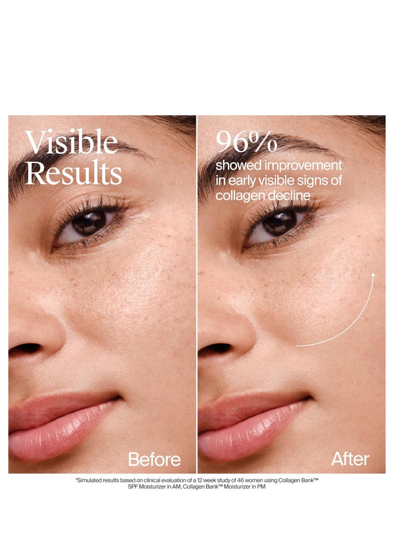 Neutrogena Collagen Bank Face Moisturizer with SPF 30 Sunscreen, Daily Anti-Aging Face & Neck Collagen Cream with Micro-Peptides & SPF to Support & Protect Skin’s Natural Collagen 2 fl ozFluid Ounce