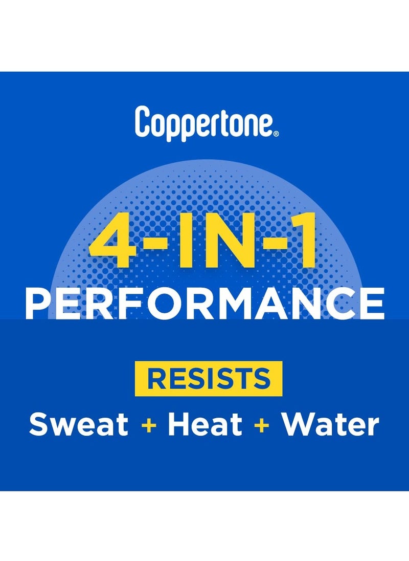 Coppertone Sport Sunscreen Spray SPF 30, Water Resistant Spray Sunscreen for Body, 5.5 Oz (Packaging May Vary)