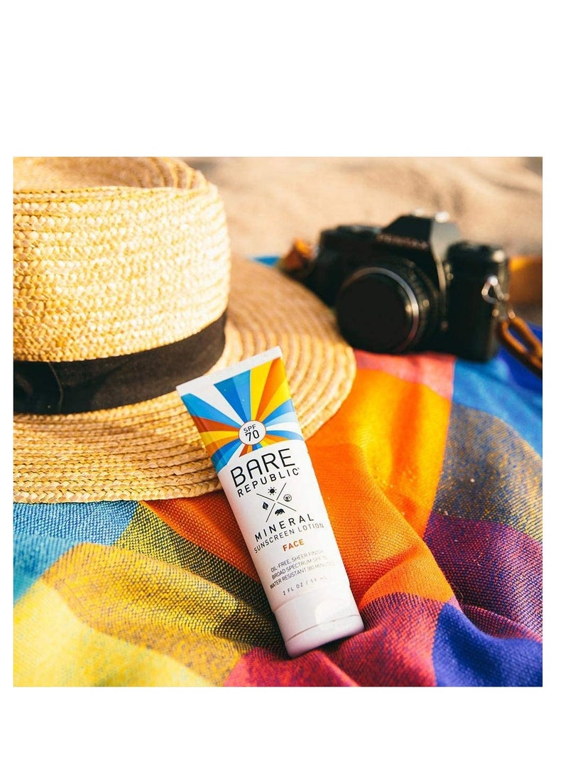 SPF 30 Matte Face Lotion Tinted + Mineral Face SPF 70 (2-pack)