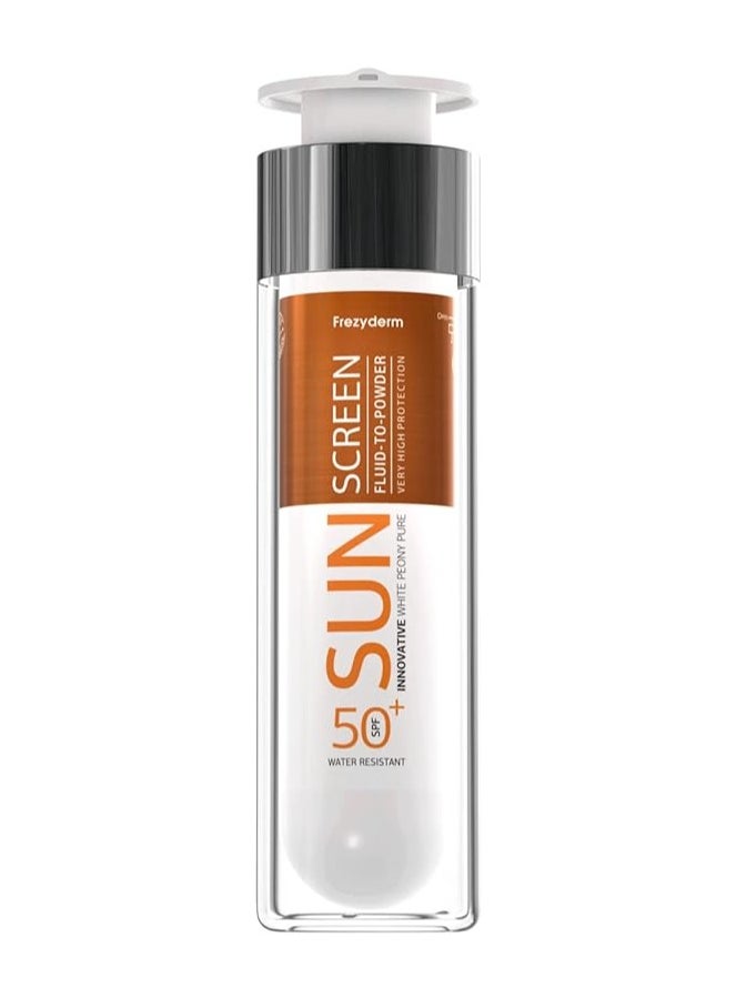 Frezyderm Sunscreen Fluid to Powder Vitamin D Like SPF50+ 50ml
