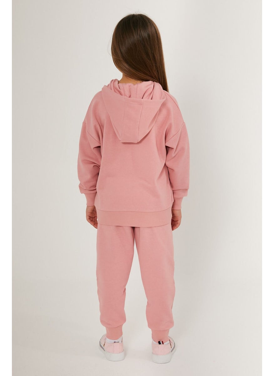 BASE. Polo Assn. Naive Pink Girl's Tracksuit Set