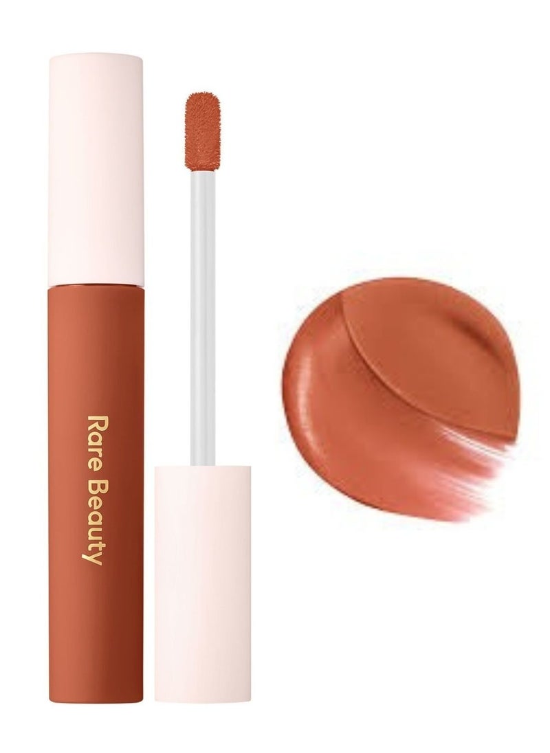 Rare Beauty by Selena Gomez Lip Soufflé Matte Cream Lipstick in  Brave - Muted Terracotta - 3.9ml