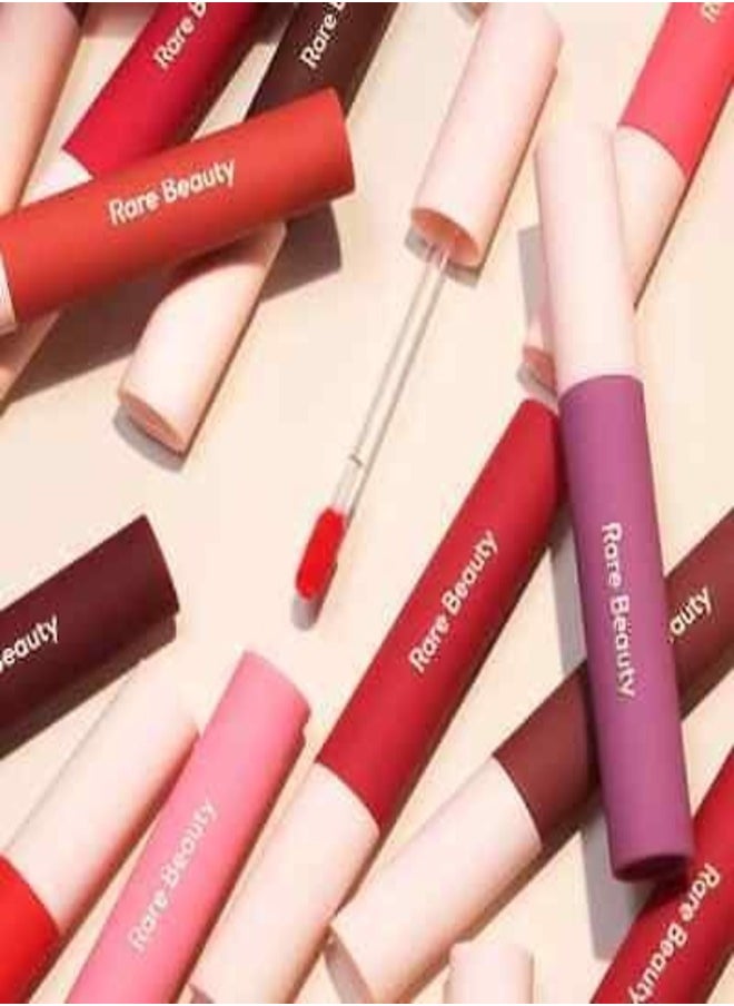 Rare Beauty by Selena Gomez Lip Soufflé Matte Cream Lipstick in Fearless - Deep Mauve Rose 3.9ml