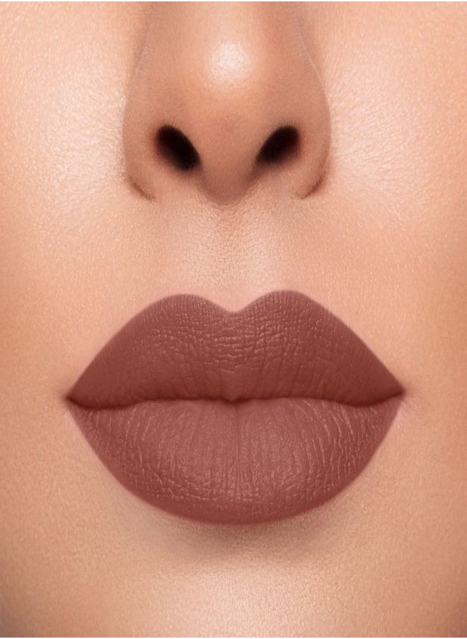Rare Beauty by Selena Gomez Lip Soufflé Matte Cream Lipstick in Fearless - Deep Mauve Rose 3.9ml