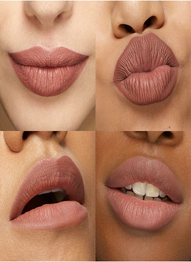 Rare Beauty by Selena Gomez Lip Soufflé Matte Cream Lipstick in Fearless - Deep Mauve Rose 3.9ml