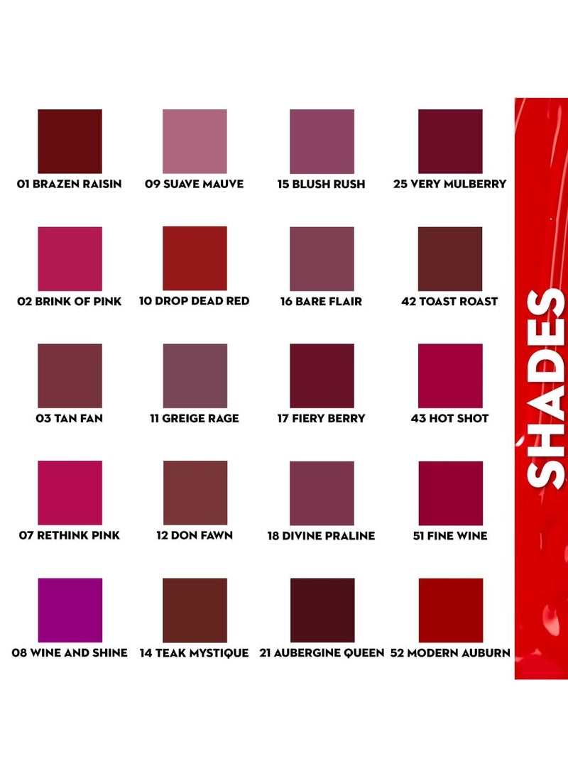 SUGAR Cosmetics - Smudge Me Not - Liquid Lipstick - 12 Don Fawn (Yellow Brown) - 4.5 ml - Ultra Matte Liquid Lipstick, Transferproof and Waterproof, Lasts Up to 12 hours