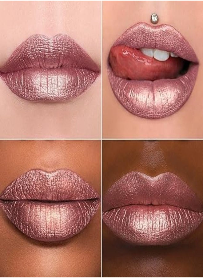 Milani Amore Matte Lip Crème, Shade 12 Prismattic Touch, 6g - Long-Lasting, Full Coverage Matte Liquid Lipstick