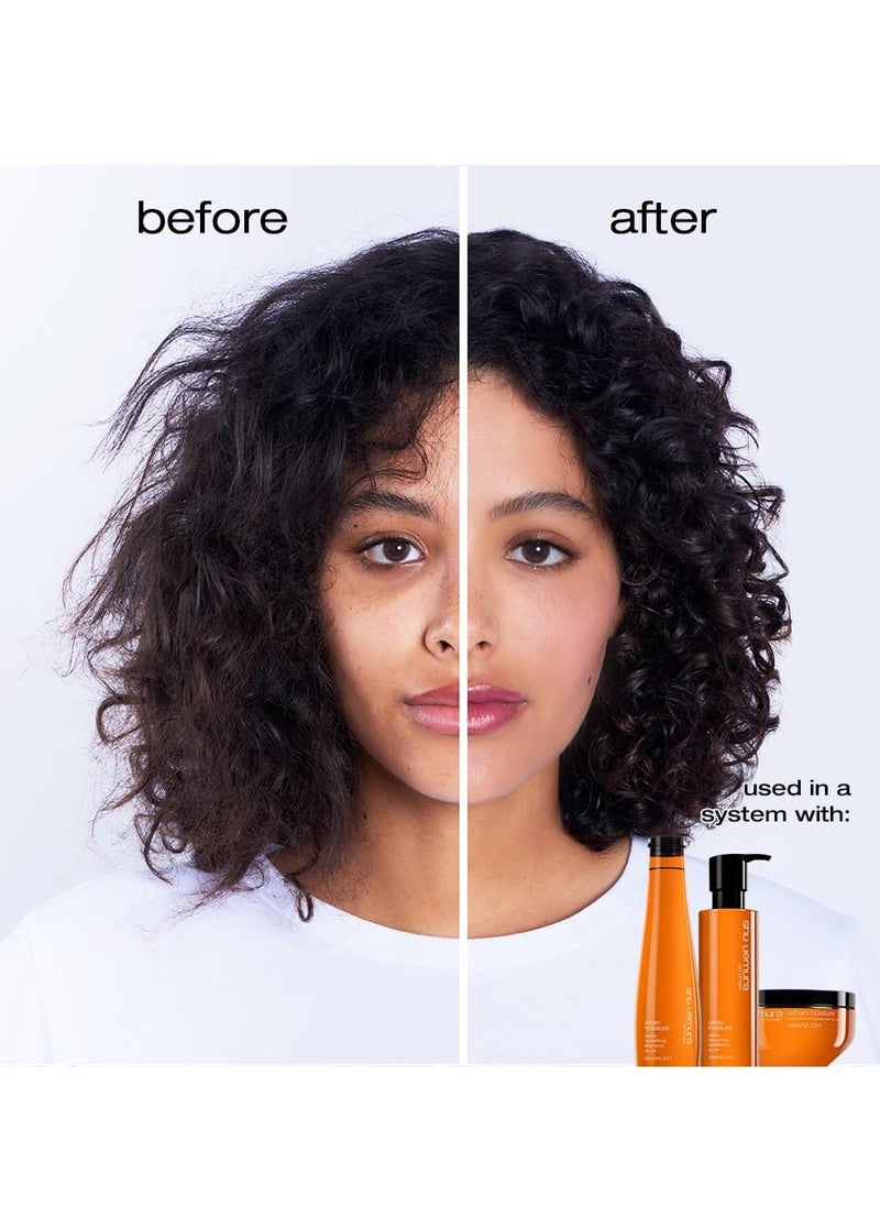 Shu Uemura Urban Moisture Deep Hydration Shampoo - Intensely Hydrates, Nourishes and Cleanses With Frizz Control and Shine Enhancement, For Dry Hair
