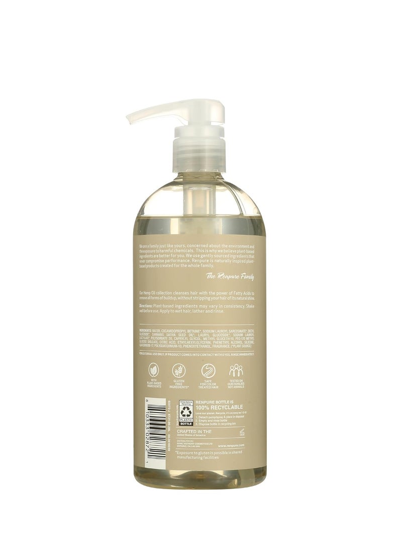 RENPURE Restorative Hemp Oil Shampoo, 24 FZ