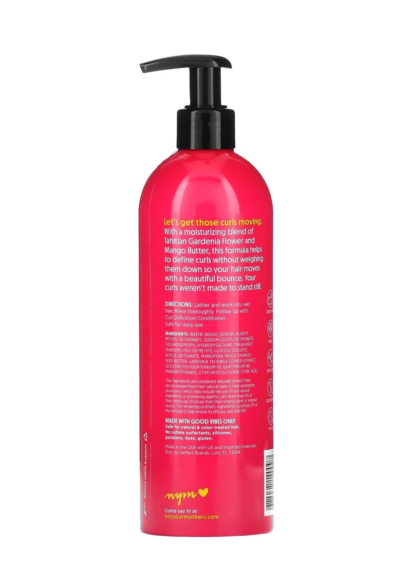 Not Your Mother's Naturals Tahitian Gardenia Flower & Mango Butter Curl Defining Shampoo 16 Fl oz