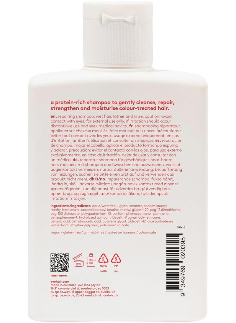 Ritual Salvation Repairing Shampoo Dry Hair, Anti Frizz Shampoo for Men and Women, Repairing Hair Shampoo for Cleaning and Strengthening Hair, 300 ml