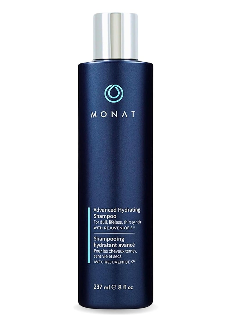 MONAT Advanced Hydrating Shampoo Infused with Rejuveniqe S - Lightweight Hair Shampoo / Moisturizing Shampoo That Nourishes Fine to Medium Hair - Net Wt. 237 ml / 8 fl. oz.