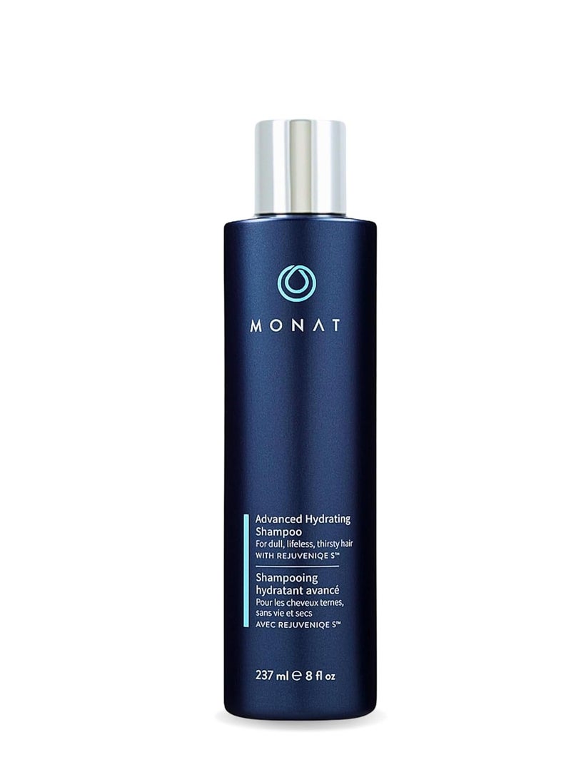 MONAT Advanced Hydrating Shampoo Infused with Rejuveniqe S - Lightweight Hair Shampoo / Moisturizing Shampoo That Nourishes Fine to Medium Hair - Net Wt. 237 ml / 8 fl. oz.