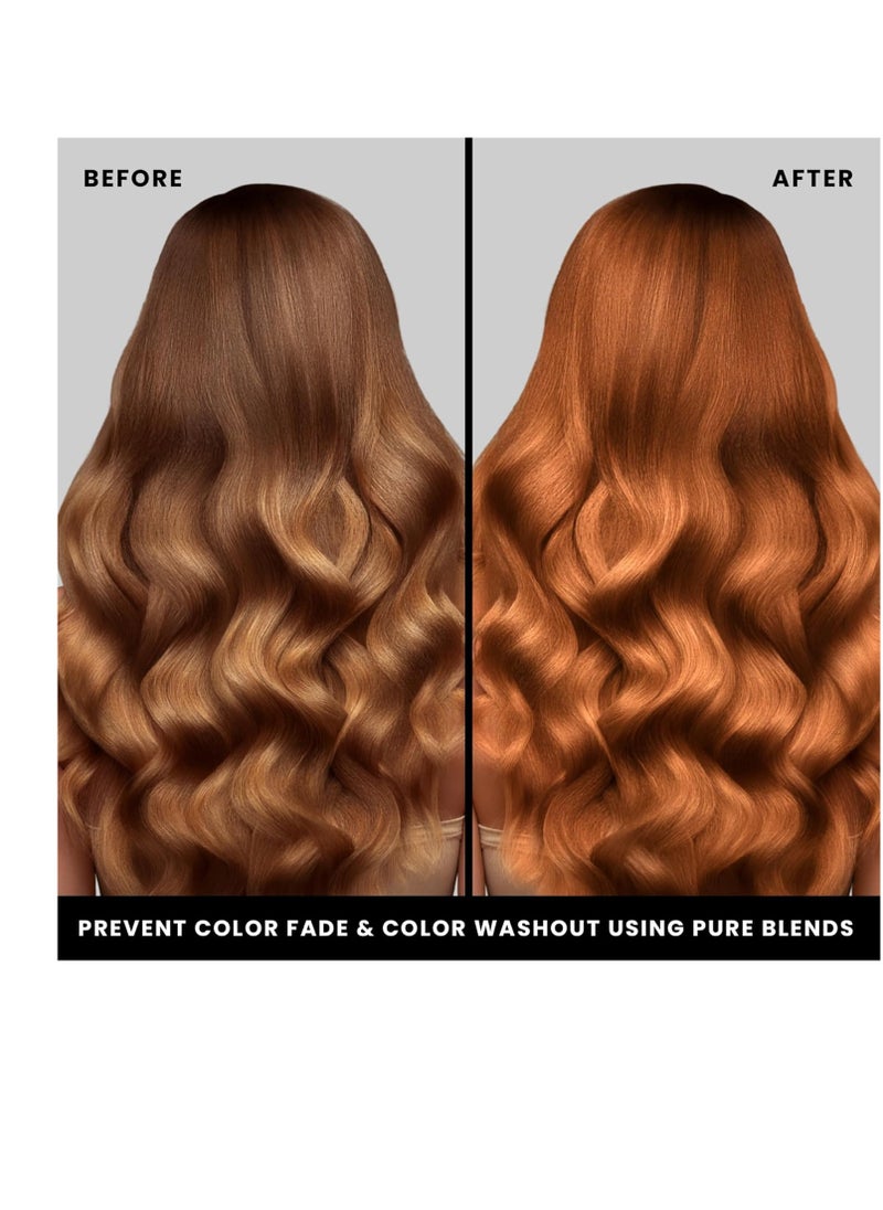 Marigold Hydrating Semi-Permanent Color Depositing Shampoo for Toning and Brightening Faded Color-Treated Hair - Prevents Fade, Extends Color Service (8.5 Oz.)