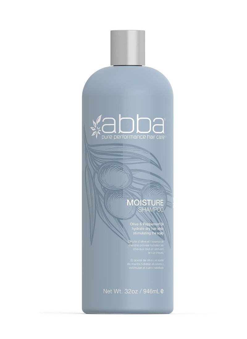 ABBA - Pure Moisture Shampoo - Olive Butter & Peppermint Oil