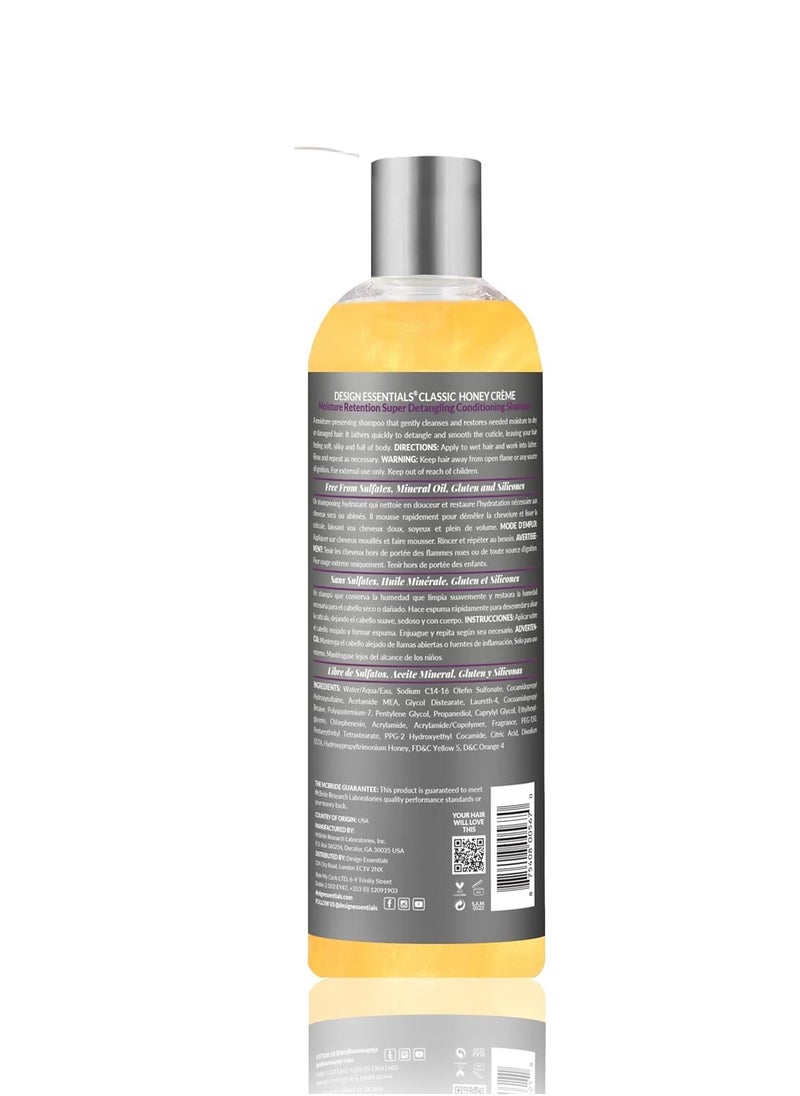 Design Essentials Honey Creme Cleansing Shampoo 12oz