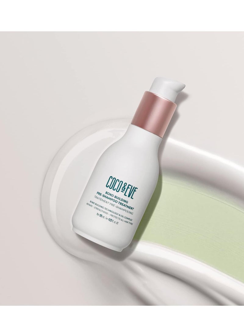 Coco & Eve Conditioner - Pre-Shampoo Treatment, 4.23 fl oz (125 milliliters), Helps with Dry Damaged Hair Breakage Repair, Deep Conditioning Mask for Repairing Hair Damage & Hair Bonds