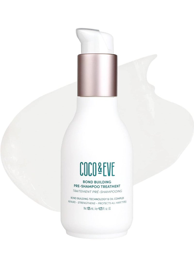 Coco & Eve Conditioner - Pre-Shampoo Treatment, 4.23 fl oz (125 milliliters), Helps with Dry Damaged Hair Breakage Repair, Deep Conditioning Mask for Repairing Hair Damage & Hair Bonds