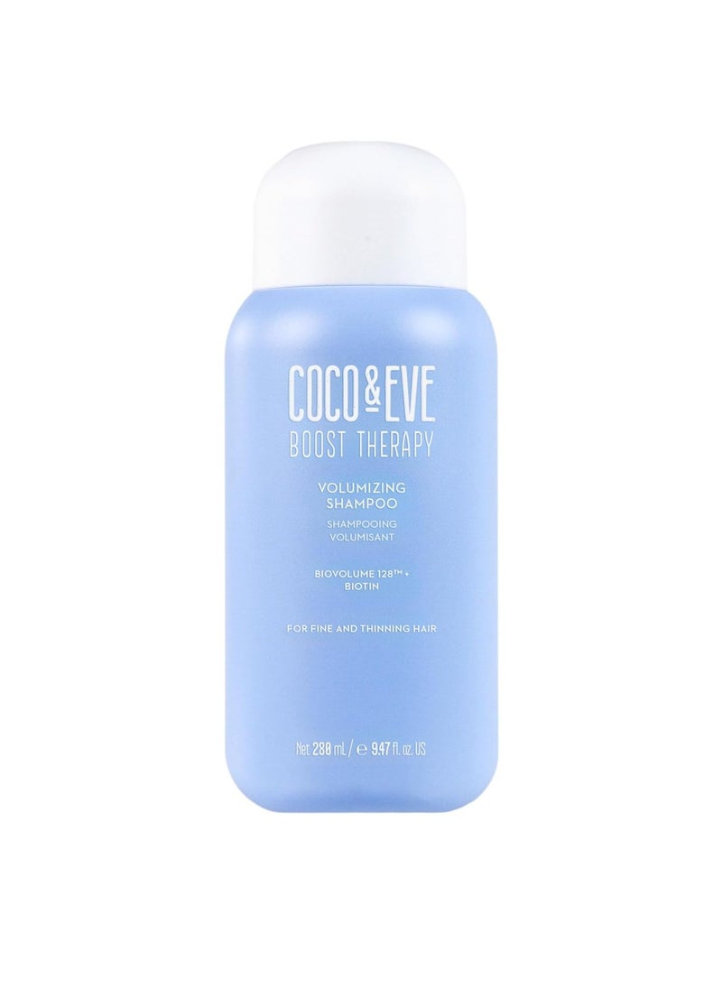 Coco & Eve Boost Therapy Hair Volumizing Shampoo with Biotin, Panthenol to Target Hair Thinning, Enhance Volume and Density. Strengthening, Thickening Shampoo for Fuller, Healthier Hair (9.47 fl oz)