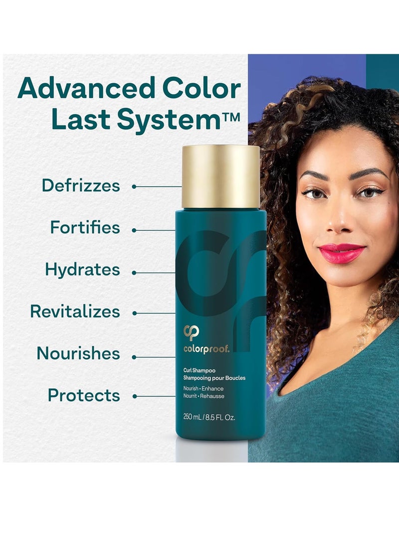ColorProof Curl Shampoo for Women Curly Hair Shampoo that Nourishes, Defines and Leaves Curls Soft Smooth, White Tea Scent