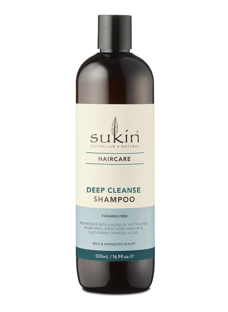 SUKIN Deep Cleanse Shampoo, 500 ML