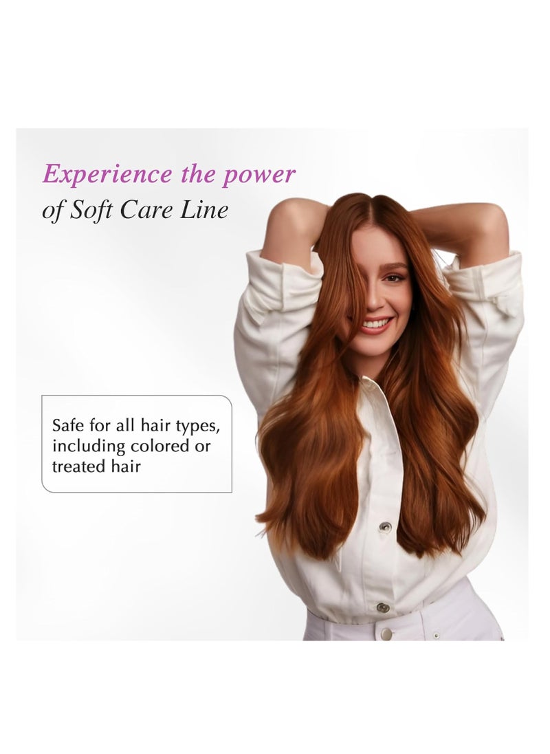 Expert Hair Soft Care Biotin Shampoo and Conditioner - Daily Routine Shampoo For Scalp Health, CLINICALLY TESTED Proven Results Products For Women & Men, Natural Routine, Color Safe 2x 33.81 fl.oz