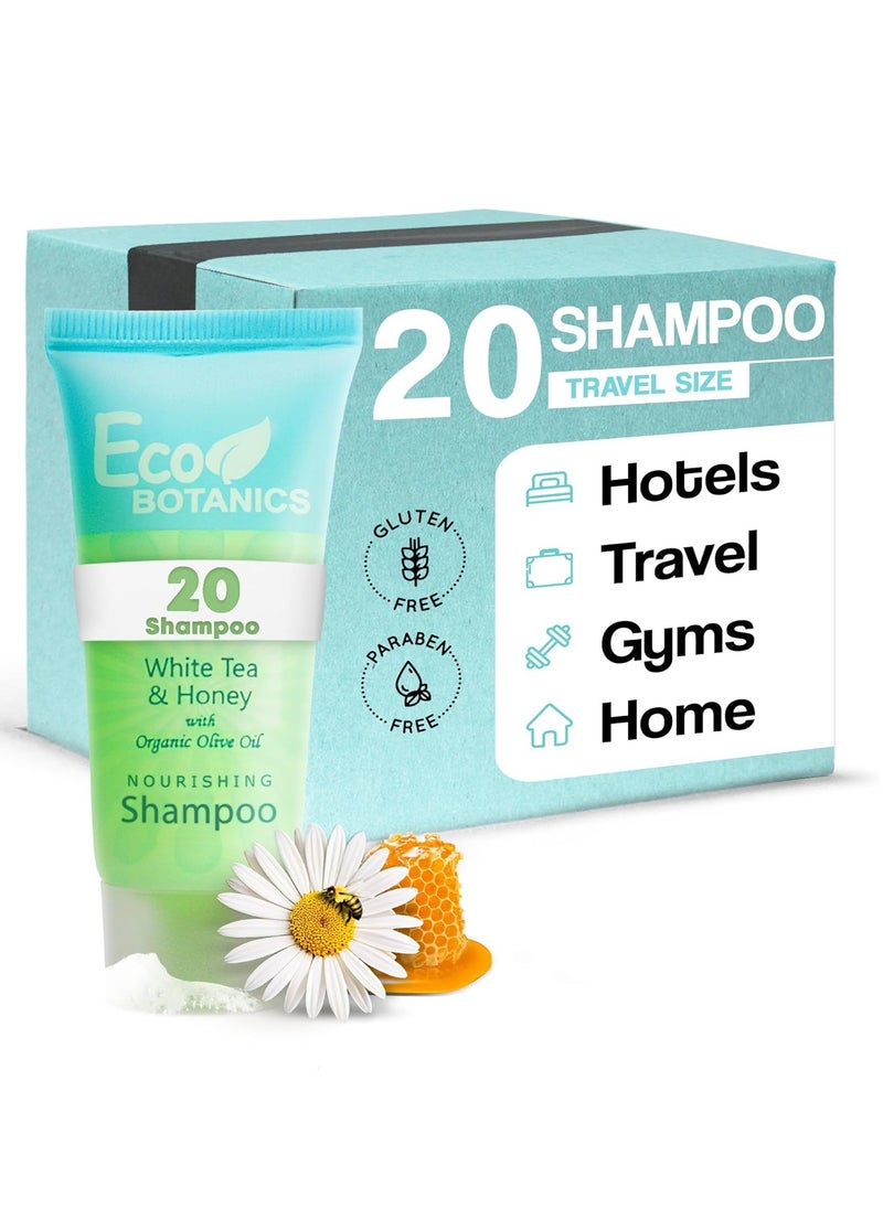 Eco Botanics Travel-Size Hotel Shampoo .85 oz (Case of 20)